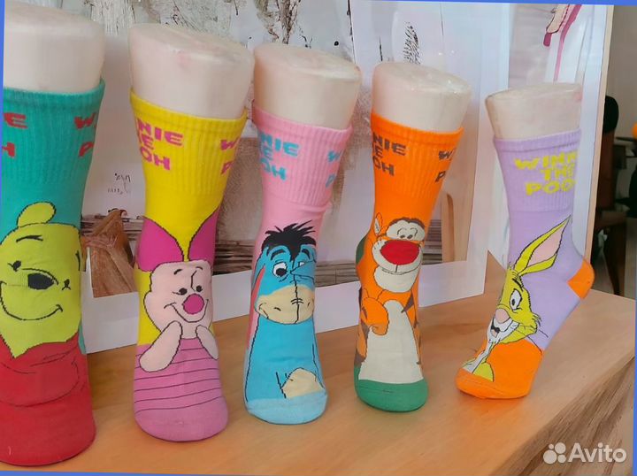 Носки с принтом 37-42