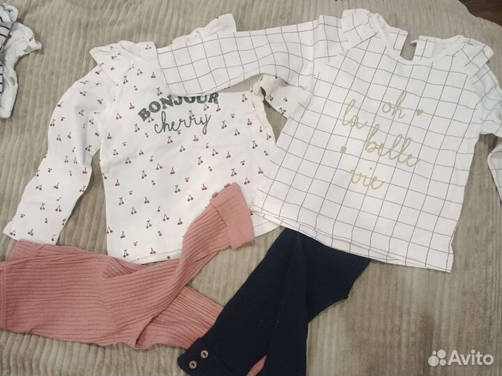 Вещи пакетом для двойни (девочек)