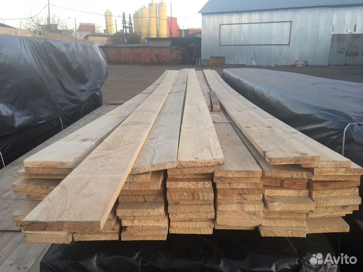Доска обрезная естественной влажности хвоя 1 сорт