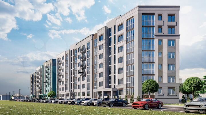 1-к. квартира, 30,6 м², 1/5 эт.