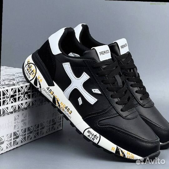 Кроссовки Premiata Black (Арт.51543)