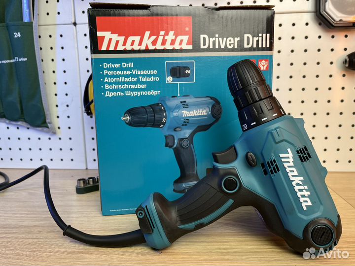 Сетевая дрель-шуруповерт Makita DF0300