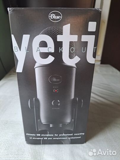 Микрофон Yet-i blue backout USB