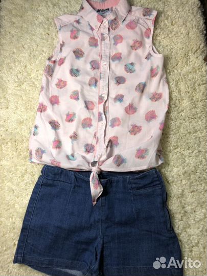 Шорты,блузка,майка