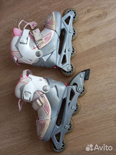 Ролики детские fila x-one 32-35 и защитный шлем