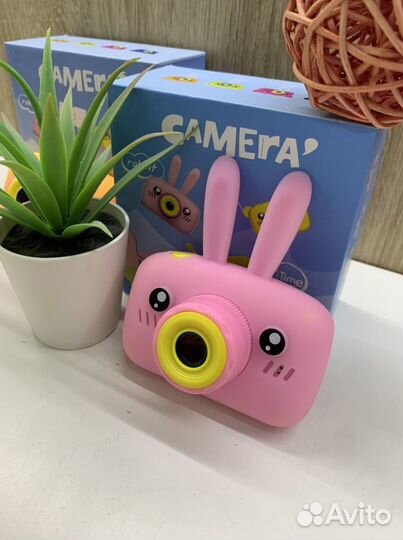 Детский фотоаппарат зайчик Camera kids (новый)