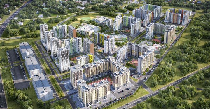 3-к. квартира, 80,1 м², 6/19 эт.