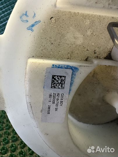 Бензонасос на мерседес w212