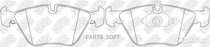 Колодки передние (BMW E46 99-05/E83 04) PN0027 PN
