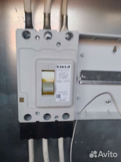 Автоматический выключатель 160а