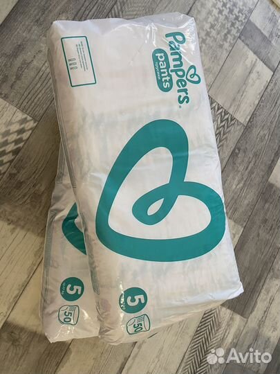 Подгузники трусики pampers 5