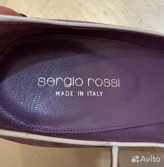 Туфли Sergio Rossi оригинал 38 размер