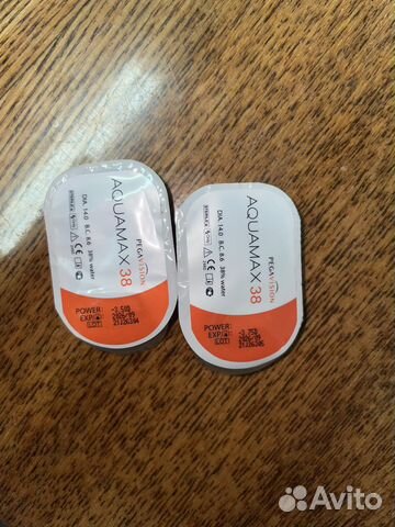 Линзы контактные с диоптриями