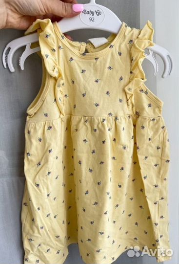 Летнее платье для девочки H&M 80