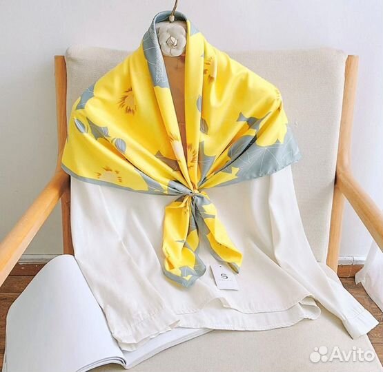 Платок, платок женский шелковый