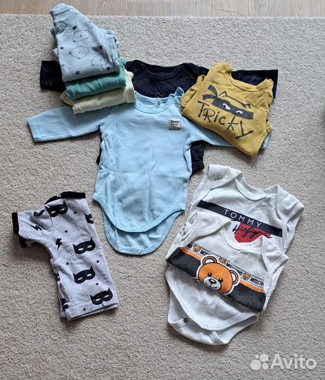 Большой набор одежды от 0 до 6мес