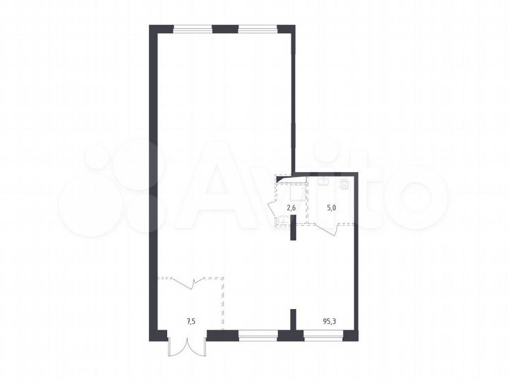Аренда помещения от застройщика
