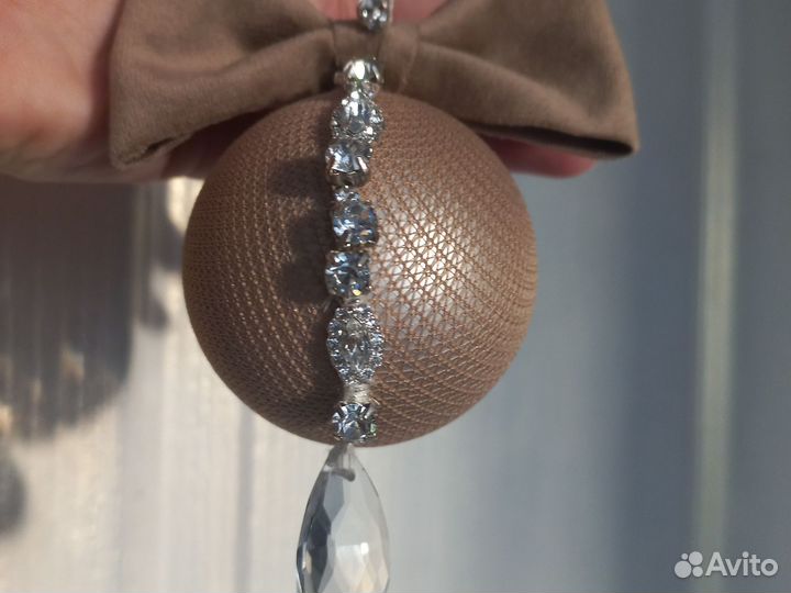 Елочный шар ручной работы