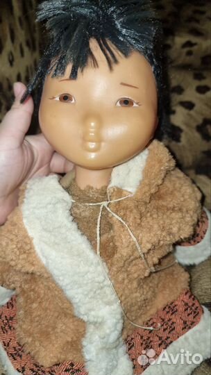 Кукла СССР Эскимоска, редкая, коллекционная