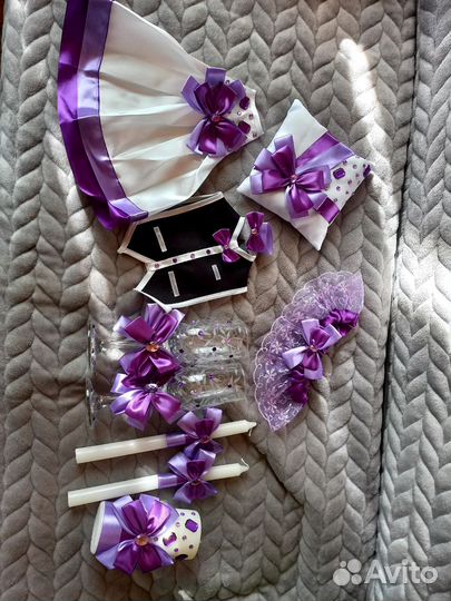 Свадебные аксессуары набор