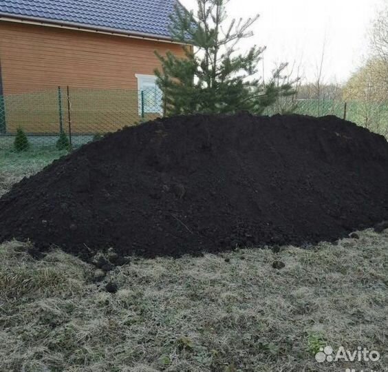 Земля плодородная с поля