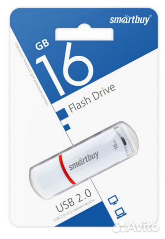 Флешка USB Flash Drive 16 Gb - SmartBuy
