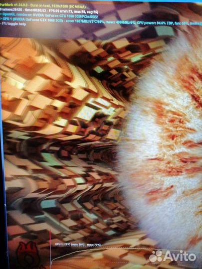 Игровая видеокарта GTX 1060 3gb
