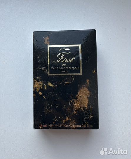 Van Cleef & Arpels First parfum духи 15 мл винтаж