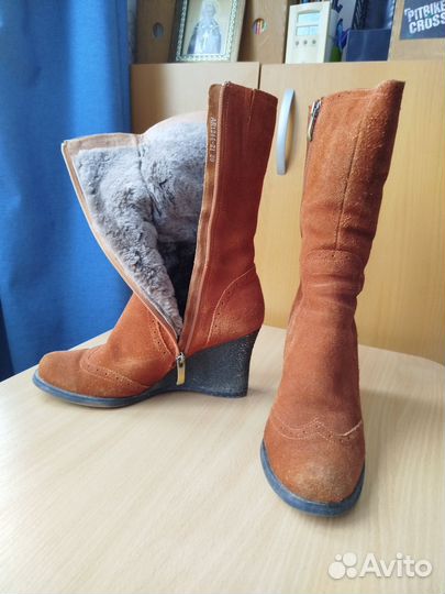 Сапоги женские зимние 38 39