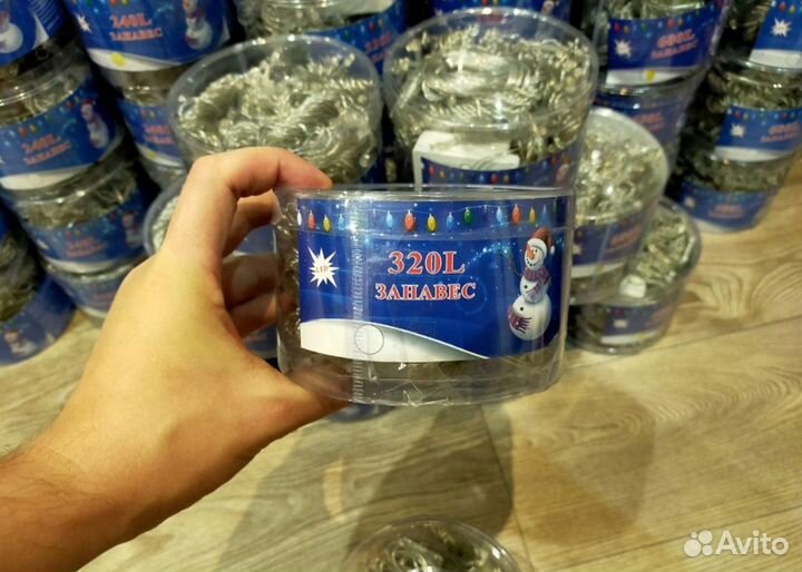 Гирлянда штора/Занавес