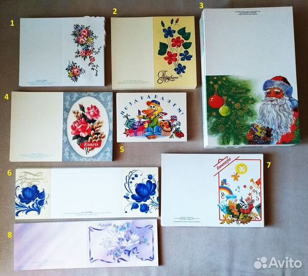 Открытки СССР Зарубин, Четвериков, Папулин и др(5)