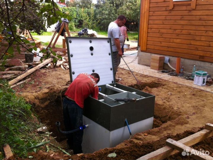 Септик био Интал 4 с переливом