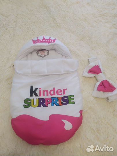 Конверт на выписку для девочки весна осень