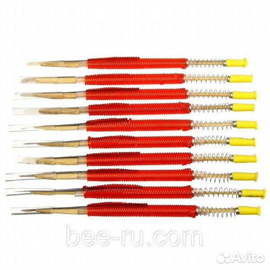 100 шт. Шпатель для переноса личинок Китайский шпа