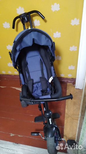 Детский велосипед с ручкой бу