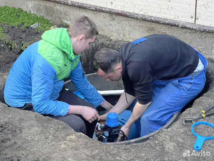 Бурение и обустройство скважин на воду продувка