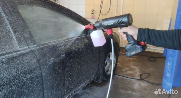 Мойка высокого давления аккумуляторная мощная 18v