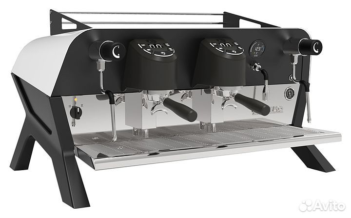 Кофемашина Sanremo F18 SB 2 высокие гр. белая