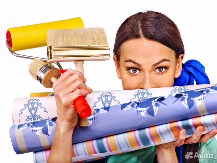 Поклейка обоев ежедневная оплата