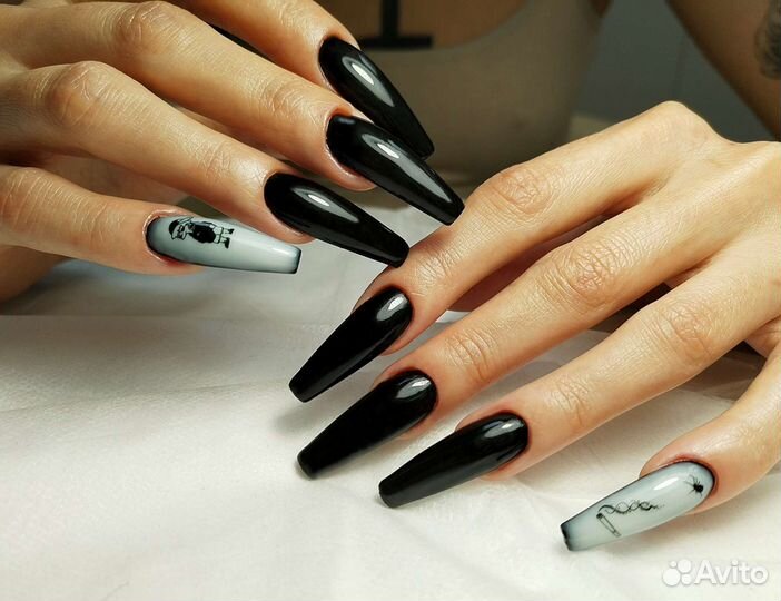 Наращивание ногтей, маникюр, коррекция