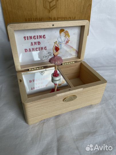 Музыкальная шкатулка для украшений Холодное сердце