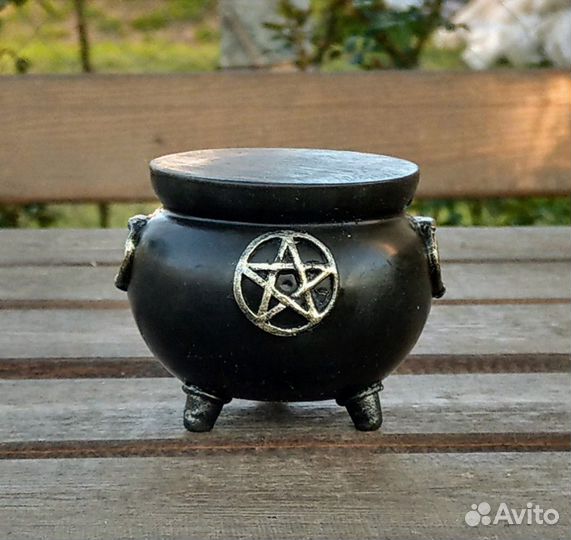 Форма для свечей Ведьмин котелок, ритуальная свеча