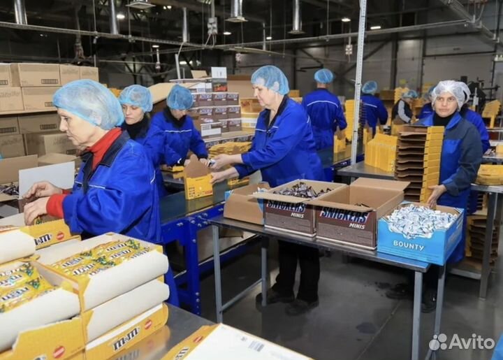 Работа Вахтой в Ростове. Сборщик. 20/33/45