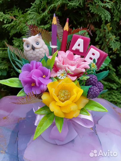 Букеты мыльные 1 сентября