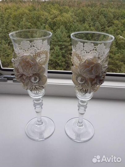 Продаются свадебный бокалы
