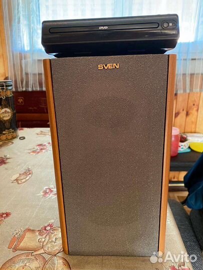 Саб+ 5колонок+DVD Supra+ DVD рекоррдер Sony