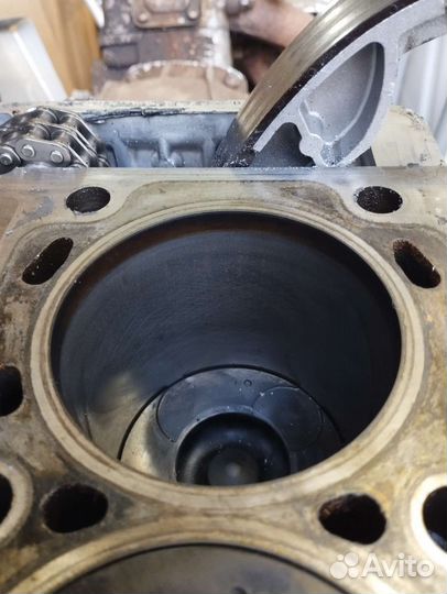 Блок двигателя ssangyong дизель d20dt