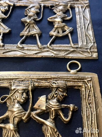 Барельеф бронзовый 1 шт