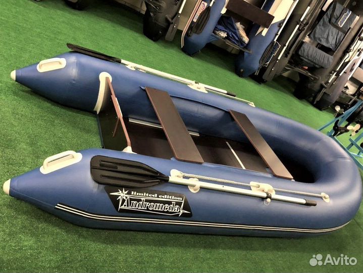 Лодка пвх Andromeda 295 синяя
