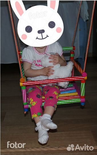 Качели детские подвесные